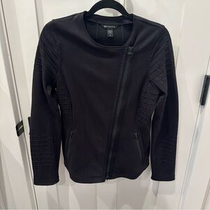 Athleta Black Moto Jacket